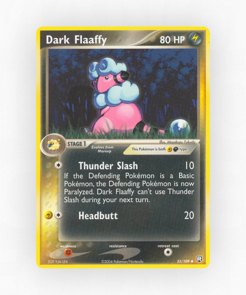 Dark Flaaffy - Team Rocket Returns 33/109 (Non-Holo)