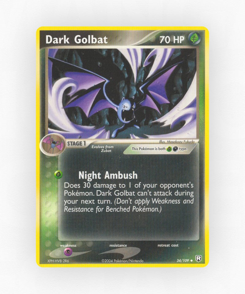 Dark Golbat - Team Rocket Returns 34/109 (Non-Holo)