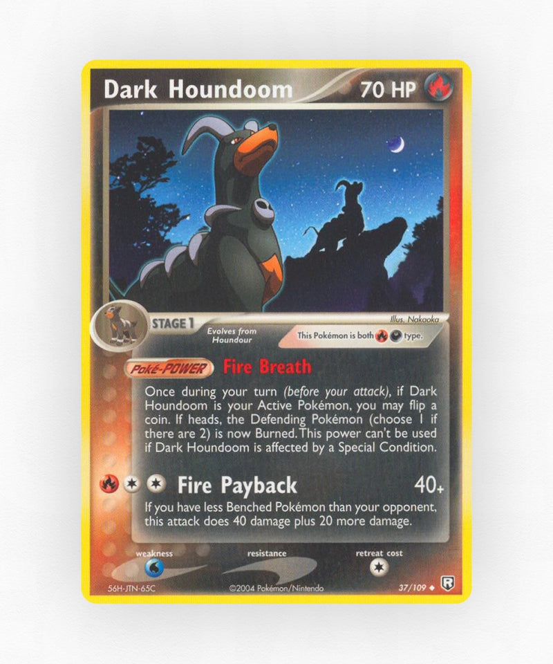 Dark Houndoom - Team Rocket Returns 37/109 (Non-Holo)