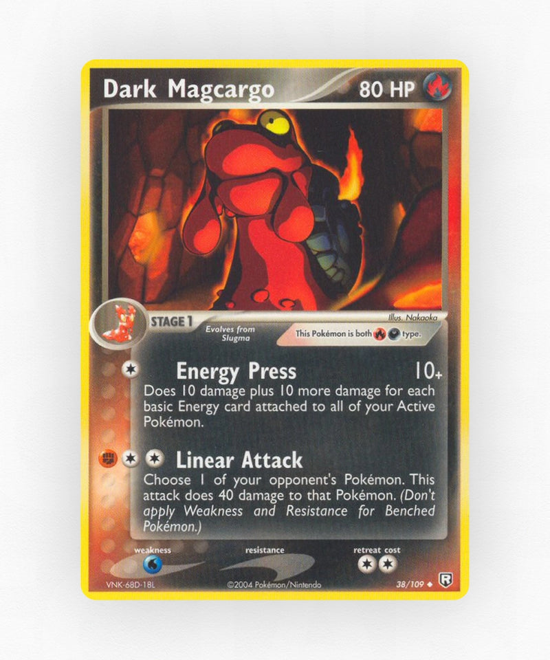 Dark Magcargo - Team Rocket Returns 38/109 (Non-Holo)