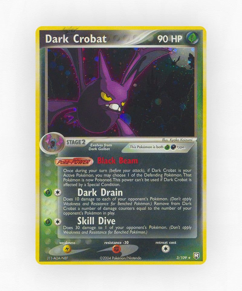 Dark Crobat - Team Rocket Returns 3/109 (Reverse Holo)