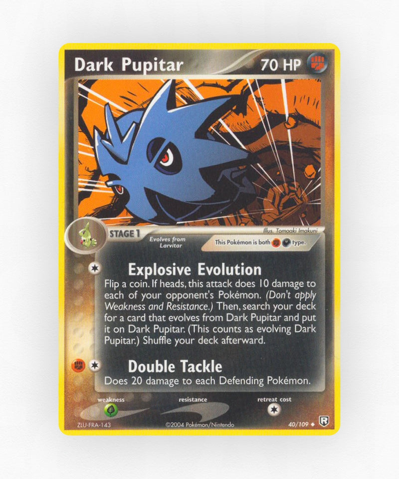 Dark Pupitar - Team Rocket Returns 40/109 (Non-Holo)