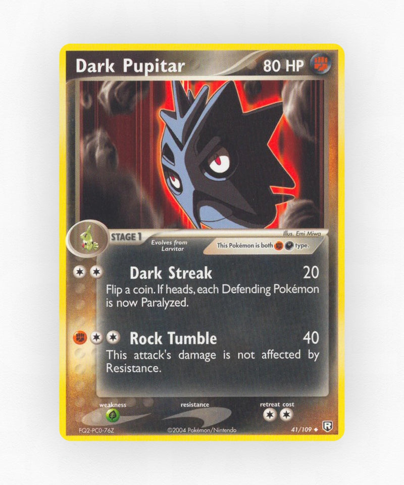 Dark Pupitar - Team Rocket Returns 41/109 (Non-Holo)