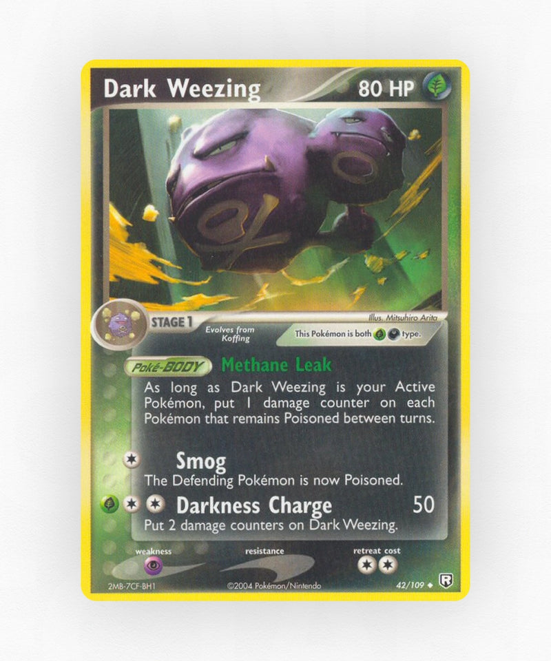 Dark Weezing - Team Rocket Returns 42/109 (Reverse Holo)