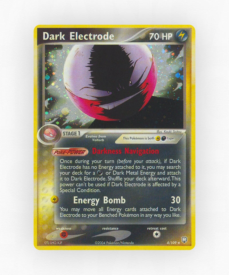 Dark Electrode - Team Rocket Returns 4/109 (Reverse Holo)