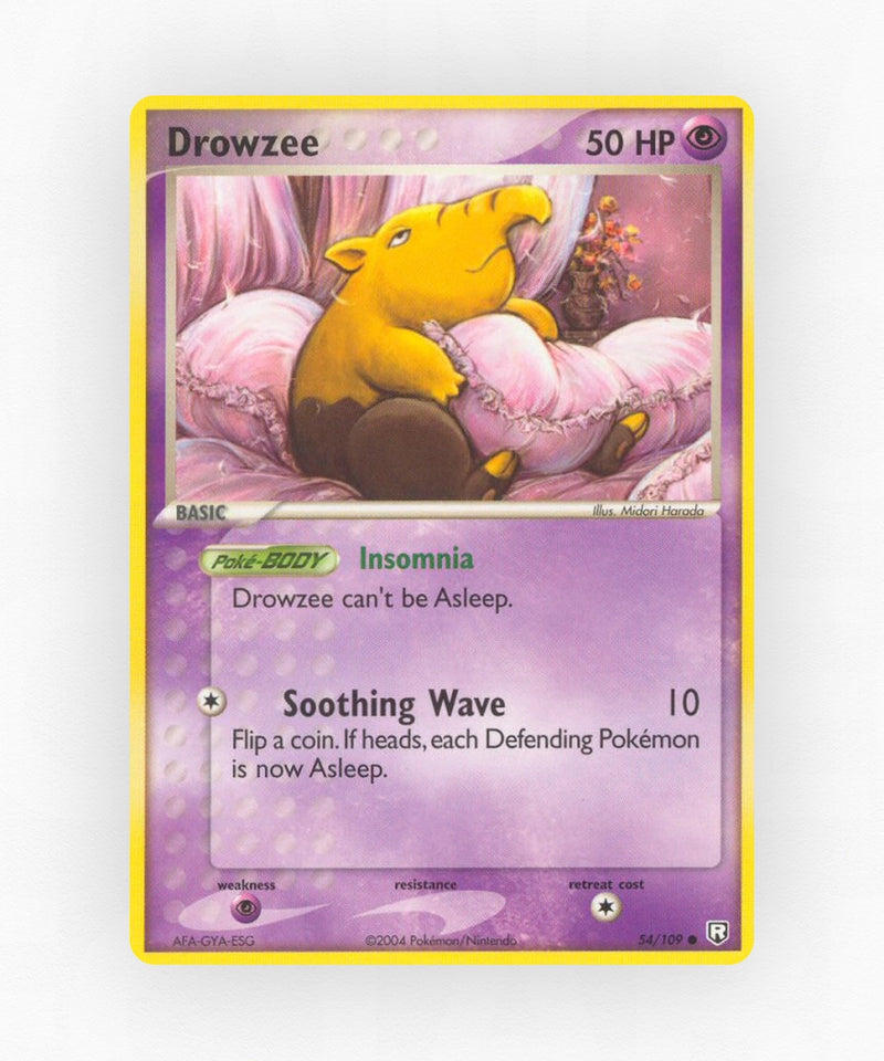 Drowzee - Team Rocket Returns 54/109 (Non-Holo)