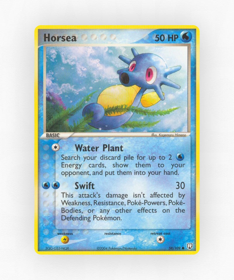 Horsea - Team Rocket Returns 58/109 (Reverse Holo)