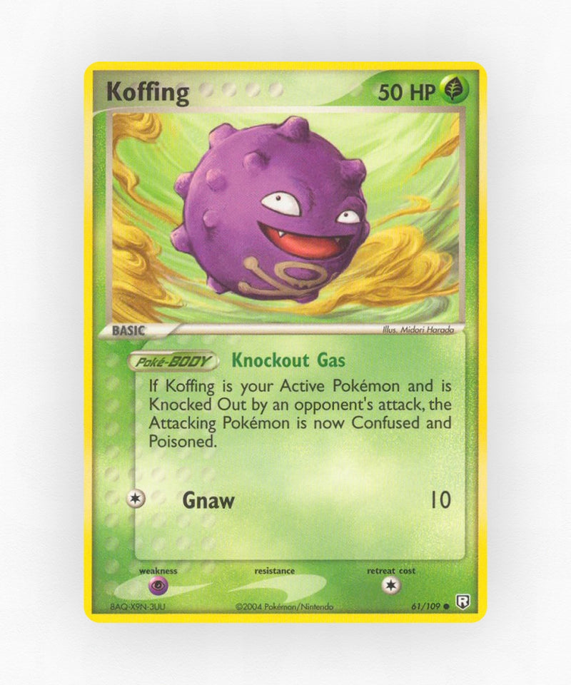 Koffing - Team Rocket Returns 61/109 (Reverse Holo)