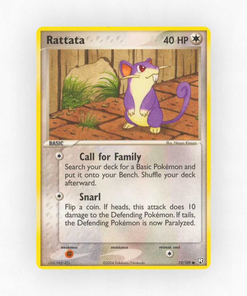 Rattata - Team Rocket Returns 72/109 (Non-Holo)