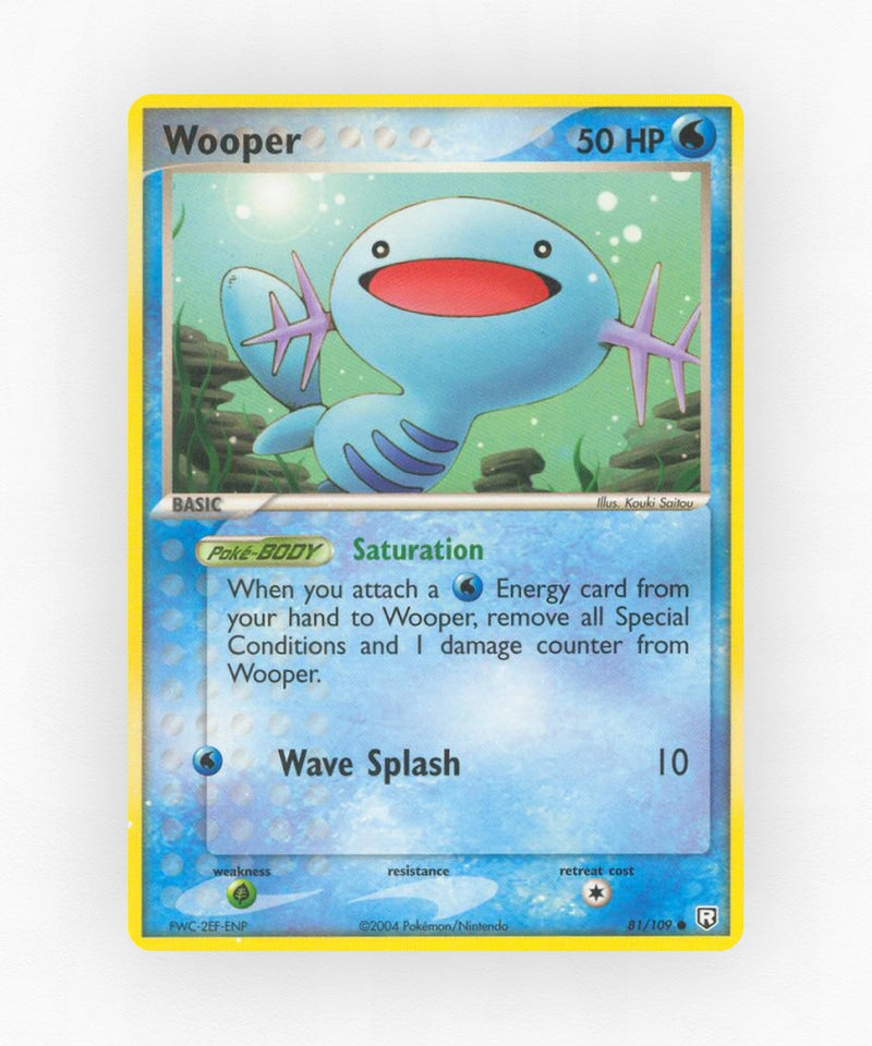Wooper - Team Rocket Returns 81/109 (Reverse Holo)
