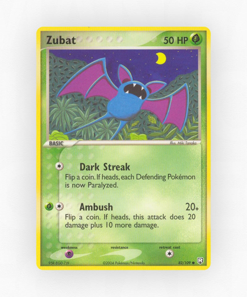 Zubat - Team Rocket Returns 82/109 (Non-Holo)