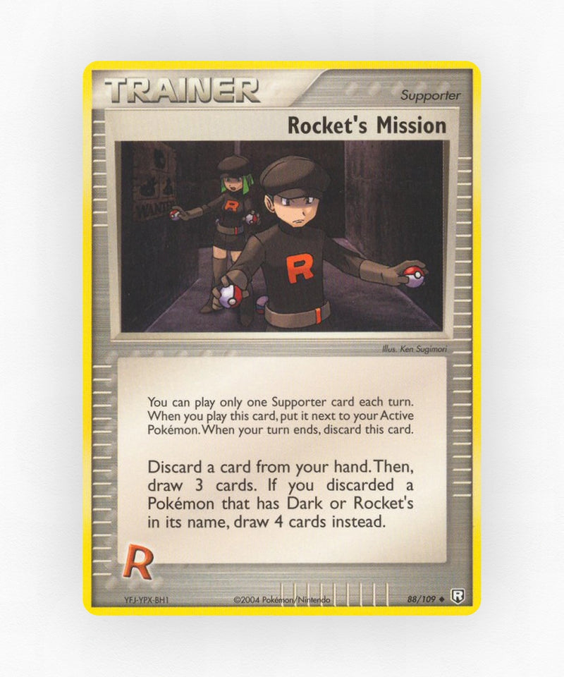 Rocket's Mission - Team Rocket Returns 88/109 (Non-Holo)