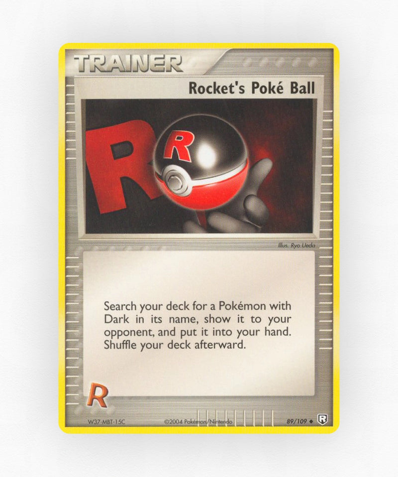 Rocket's Poké Ball - Team Rocket Returns 89/109 (Reverse Holo)