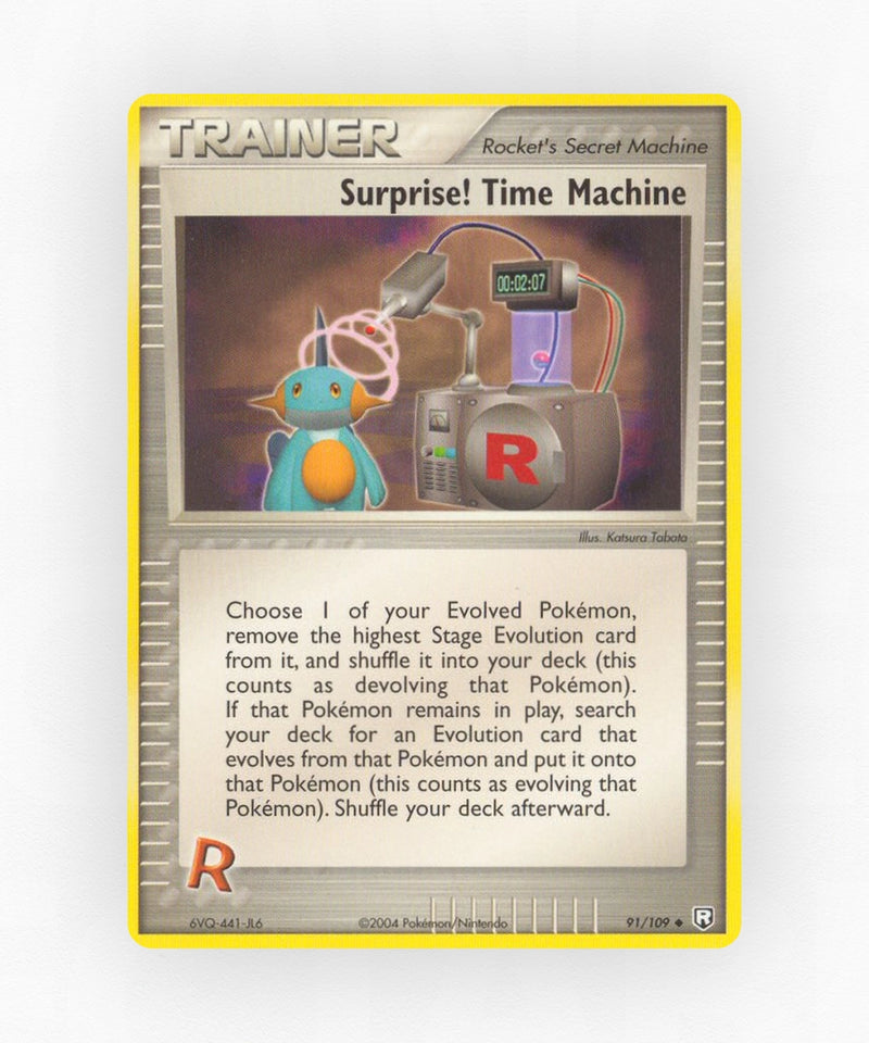 Surprise! Time Machine - Team Rocket Returns 91/109 (Non-Holo)