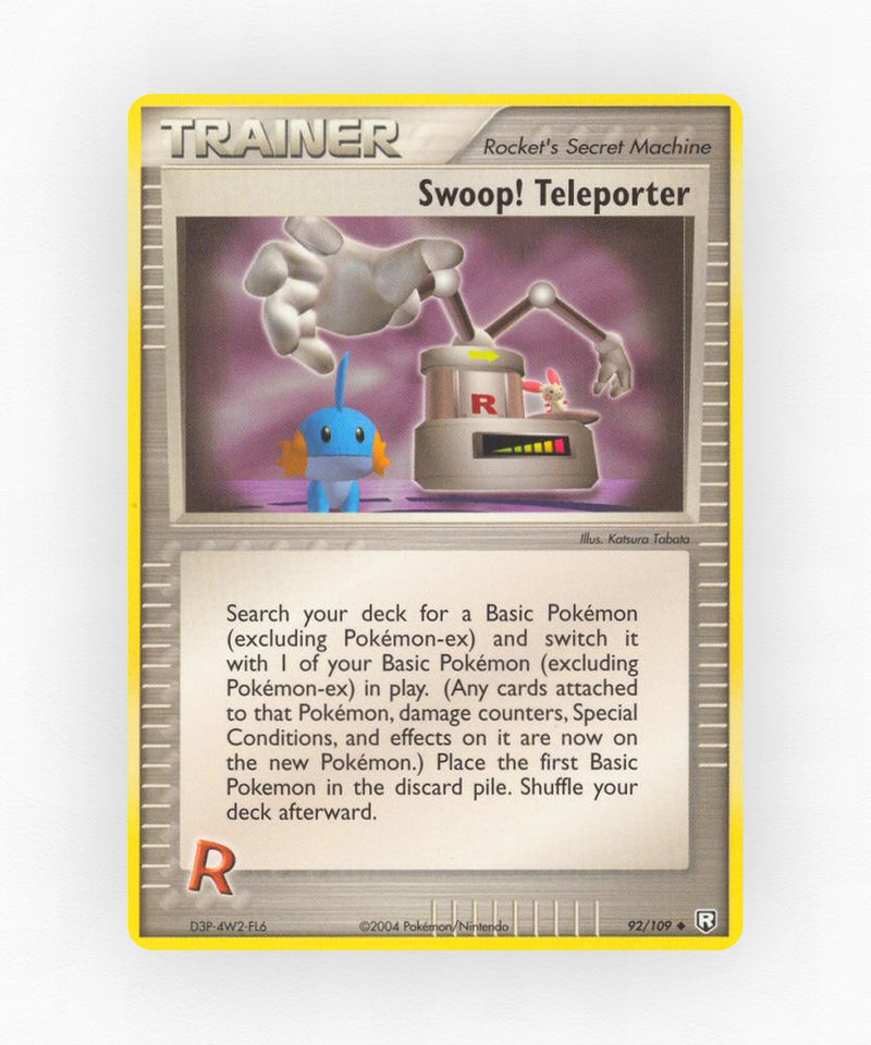 Swoop! Teleporter - Team Rocket Returns 92/109 (Non-Holo)