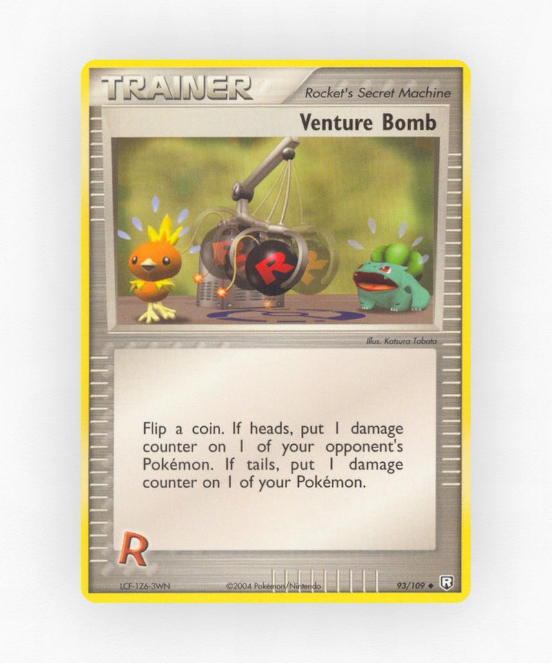 Venture Bomb - Team Rocket Returns 93/109 (Non-Holo)