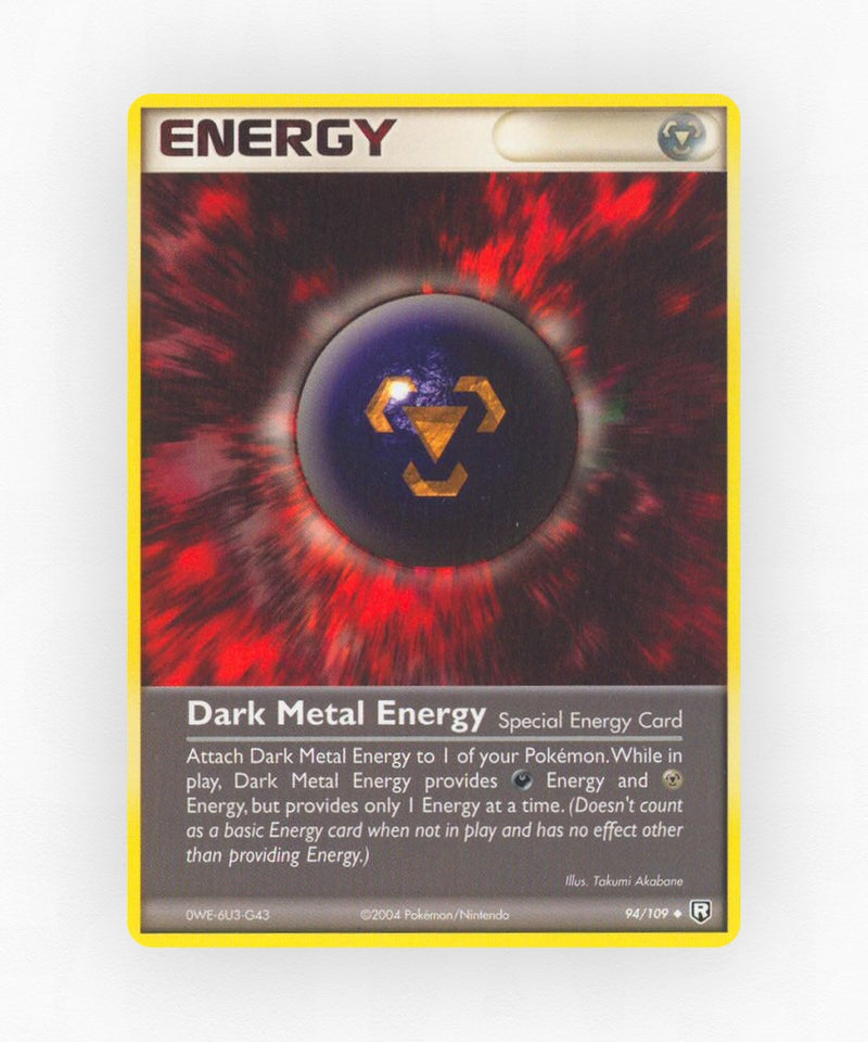Dark Metal Energy - Team Rocket Returns 94/109 (Non-Holo)