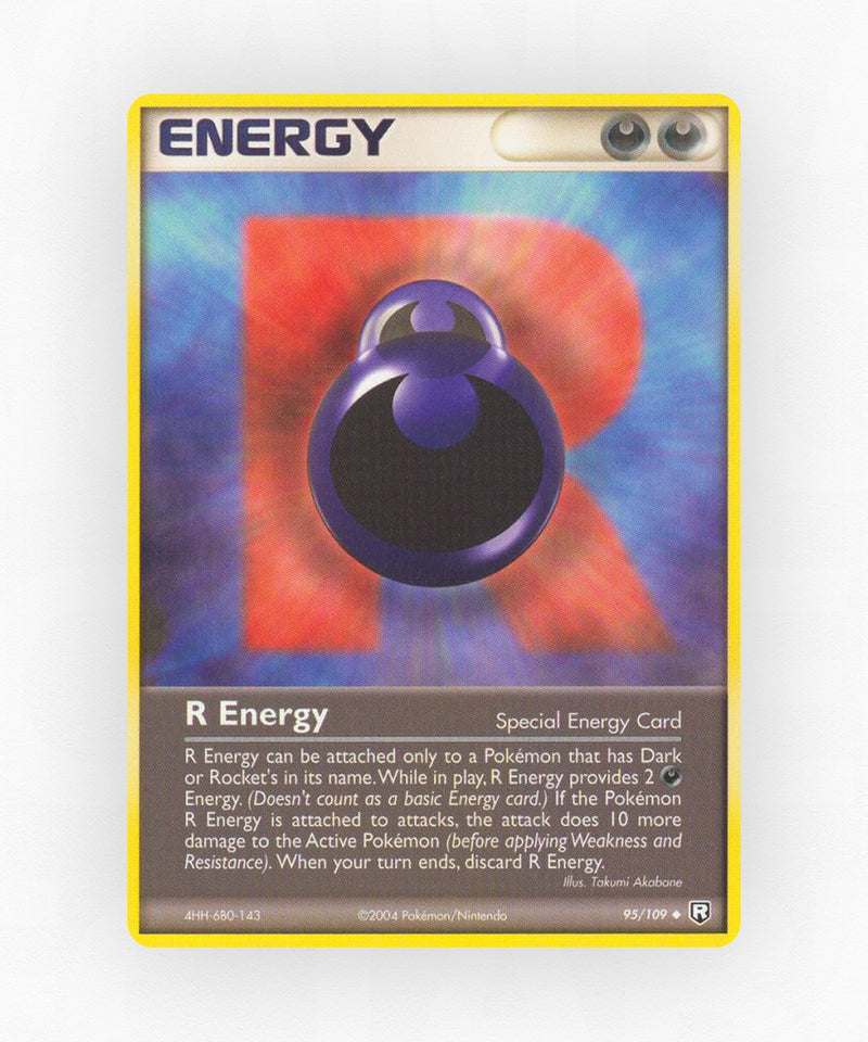 R Energy - Team Rocket Returns 95/109 (Non-Holo)