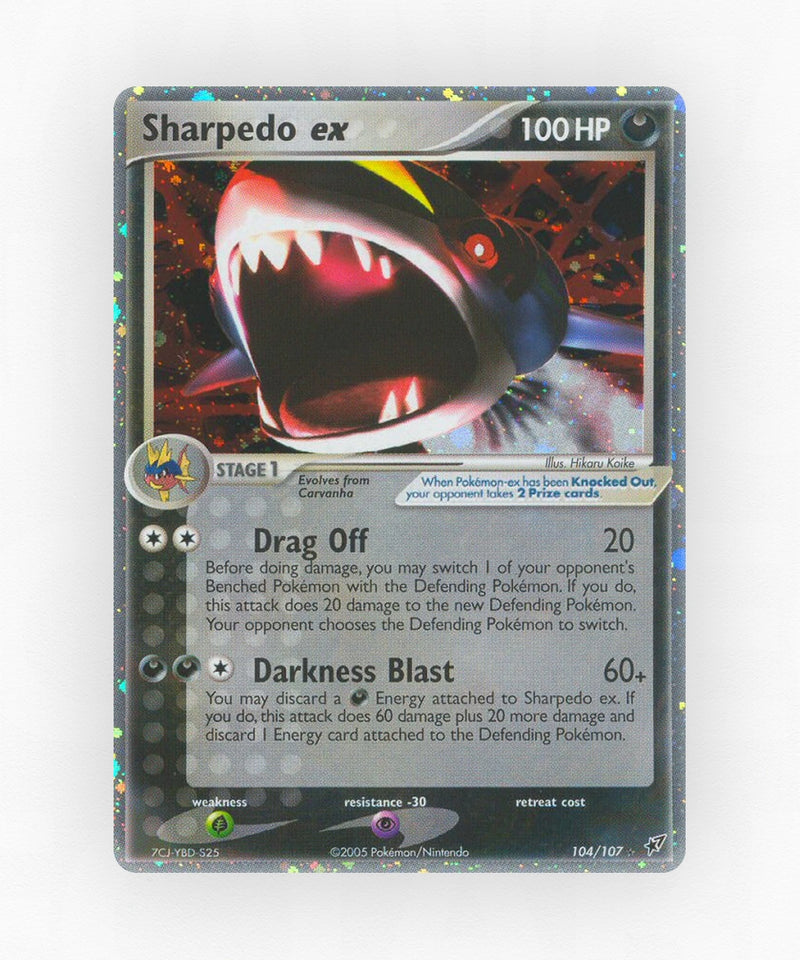 Sharpedo ex - Deoxys 104/107 (Holo)