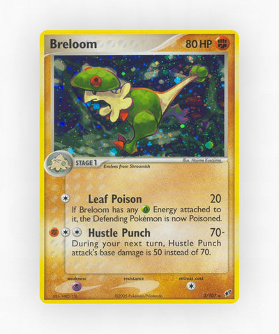 Breloom - Deoxys 3/107 (Reverse Holo)