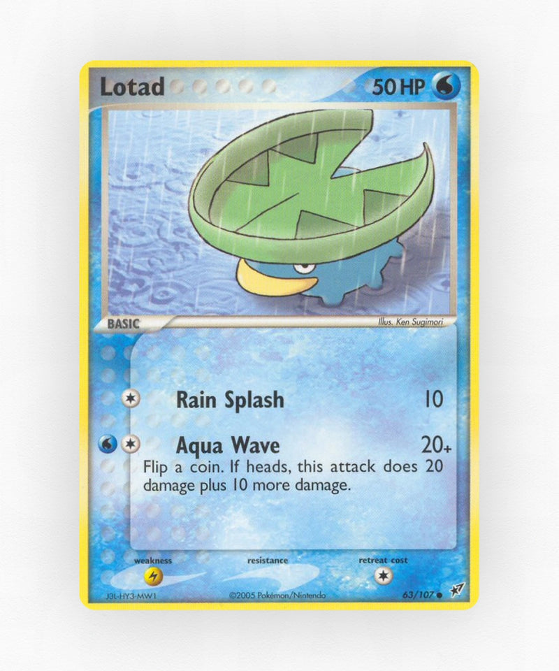Lotad - Deoxys 63/107 (Non-Holo)