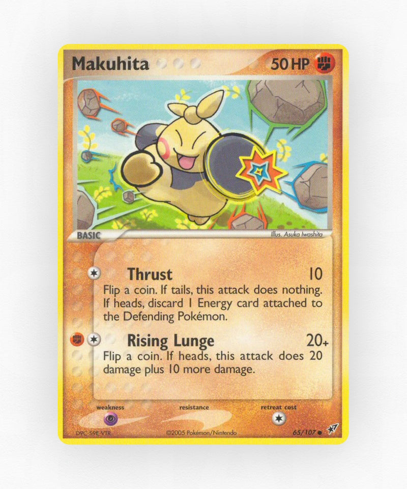 Makuhita - Deoxys 65/107 (Reverse Holo)