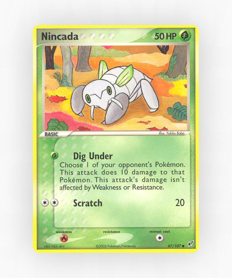 Nincada - Deoxys 67/107 (Non-Holo)