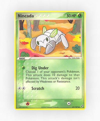 Nincada - Deoxys 67/107 (Reverse Holo)