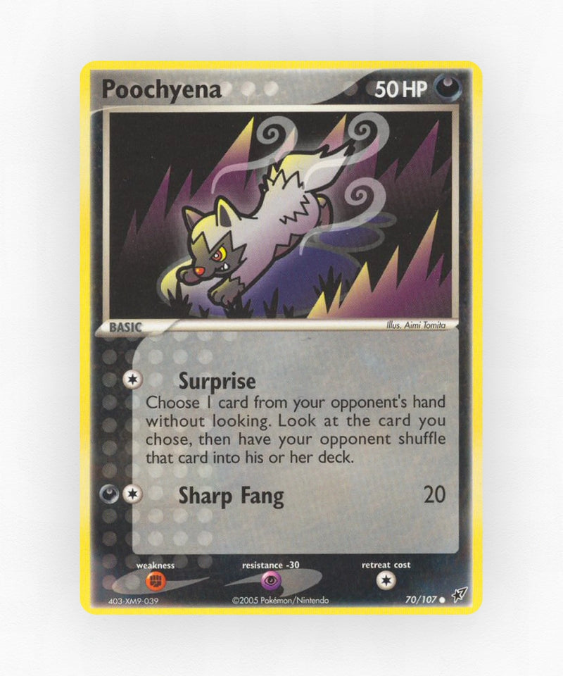 Poochyena - Deoxys 70/107 (Reverse Holo)