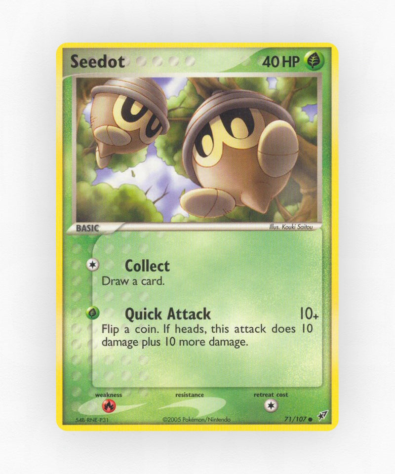 Seedot - Deoxys 71/107 (Reverse Holo)