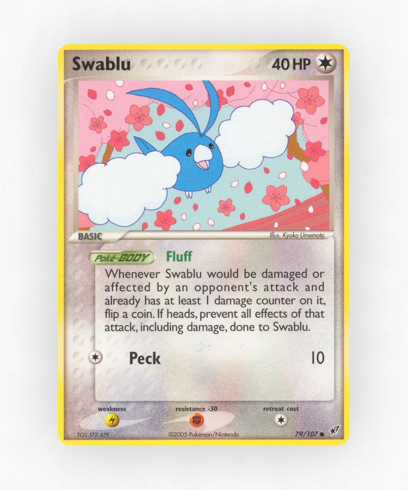 Swablu - Deoxys 79/107 (Reverse Holo)