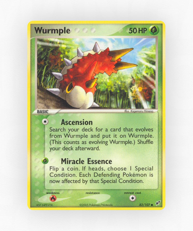 Wurmple - Deoxys 82/107 (Reverse Holo)
