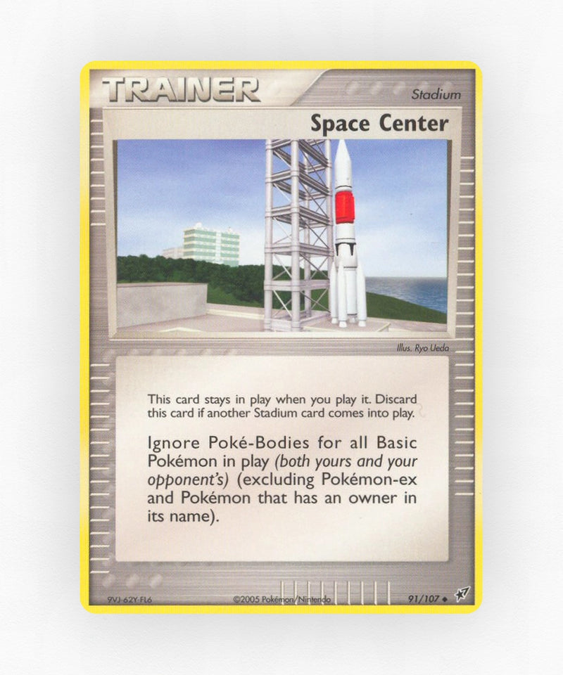 Space Center - Deoxys 91/107 (Reverse Holo)