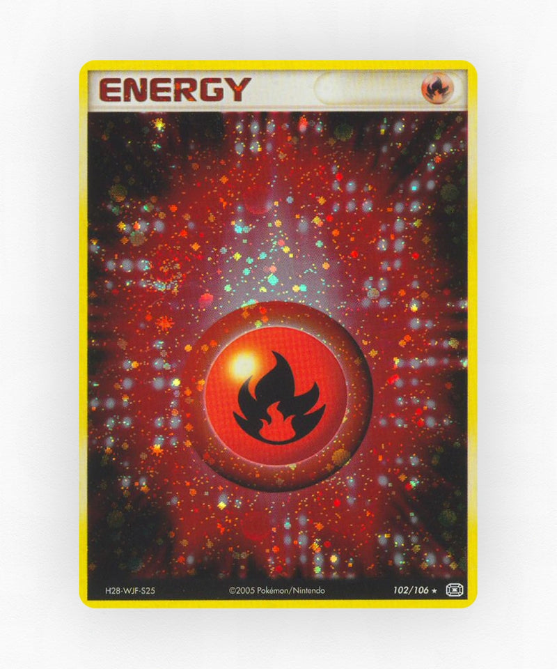 Fire Energy - Emerald 102/106 (Holo)