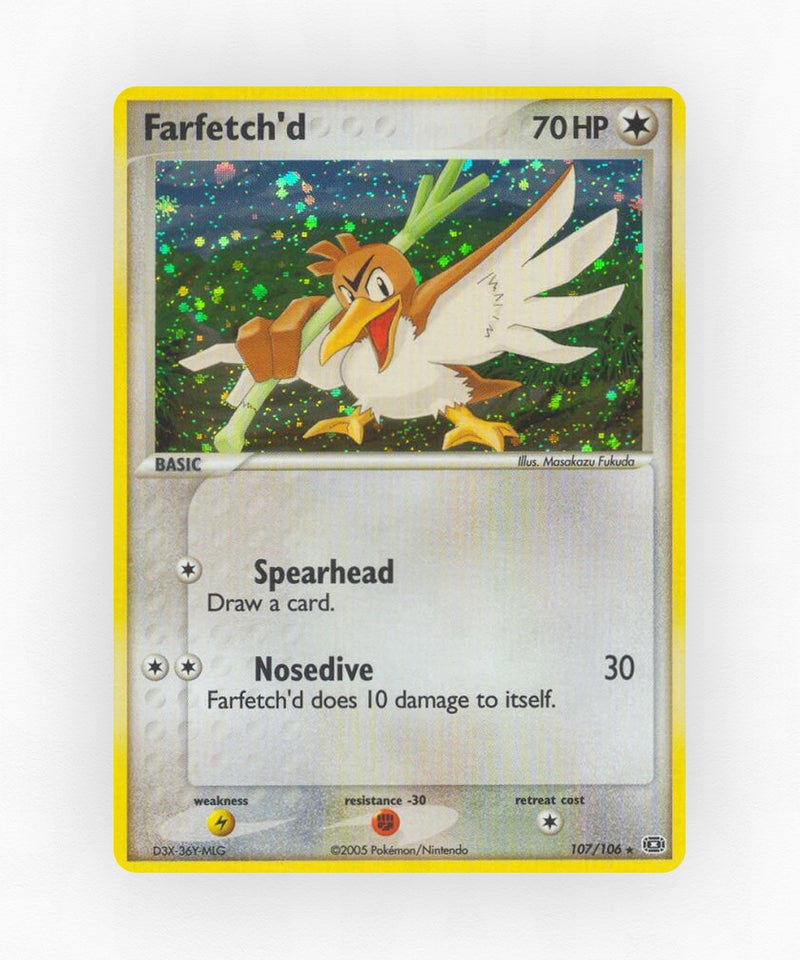 Farfetch'd - Emerald 107/106 (Holo)