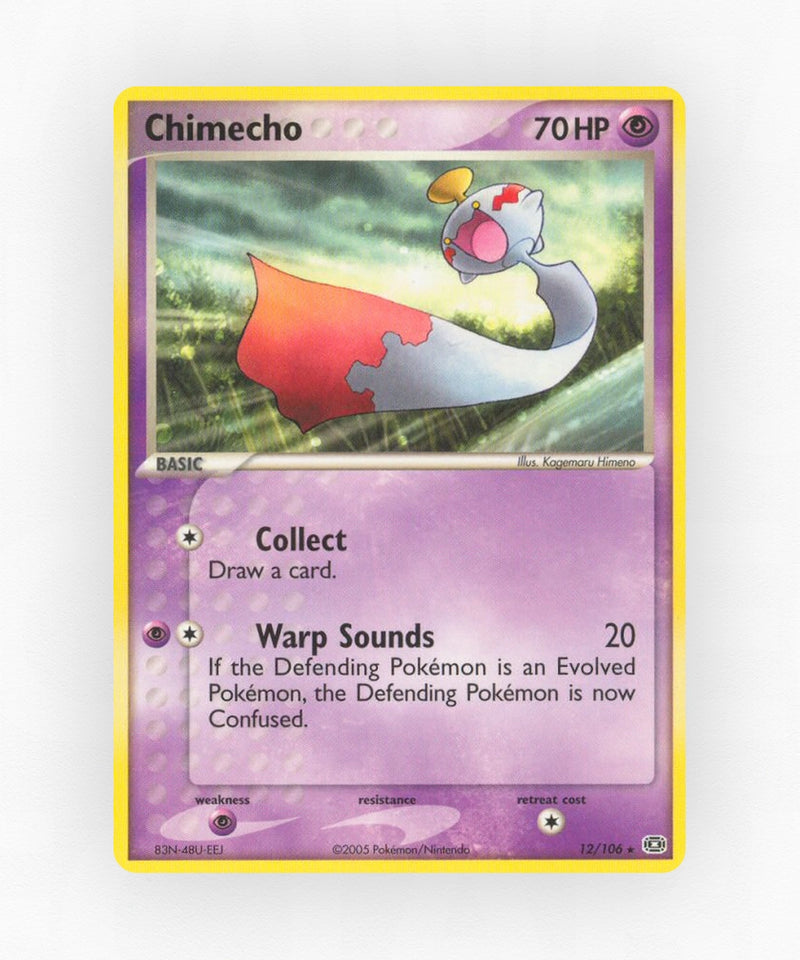 Chimecho - Emerald 12/106 (Non-Holo)