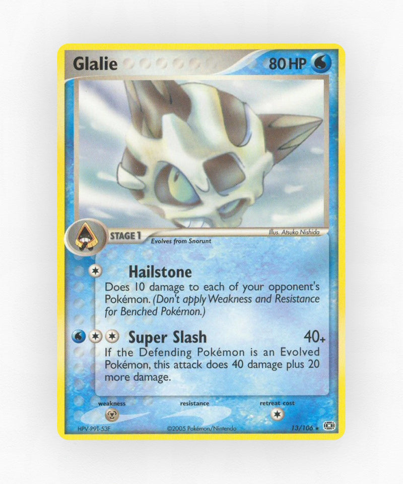Glalie - Emerald 13/106 (Non-Holo)