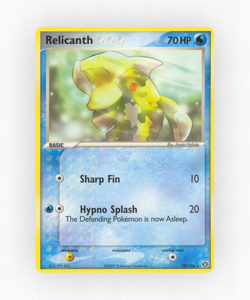 Relicanth - Emerald 18/106 (Non-Holo)