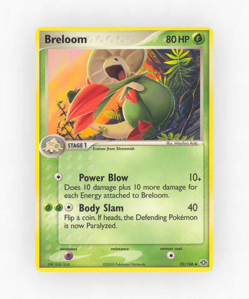 Breloom - Emerald 22/106 (Reverse Holo)