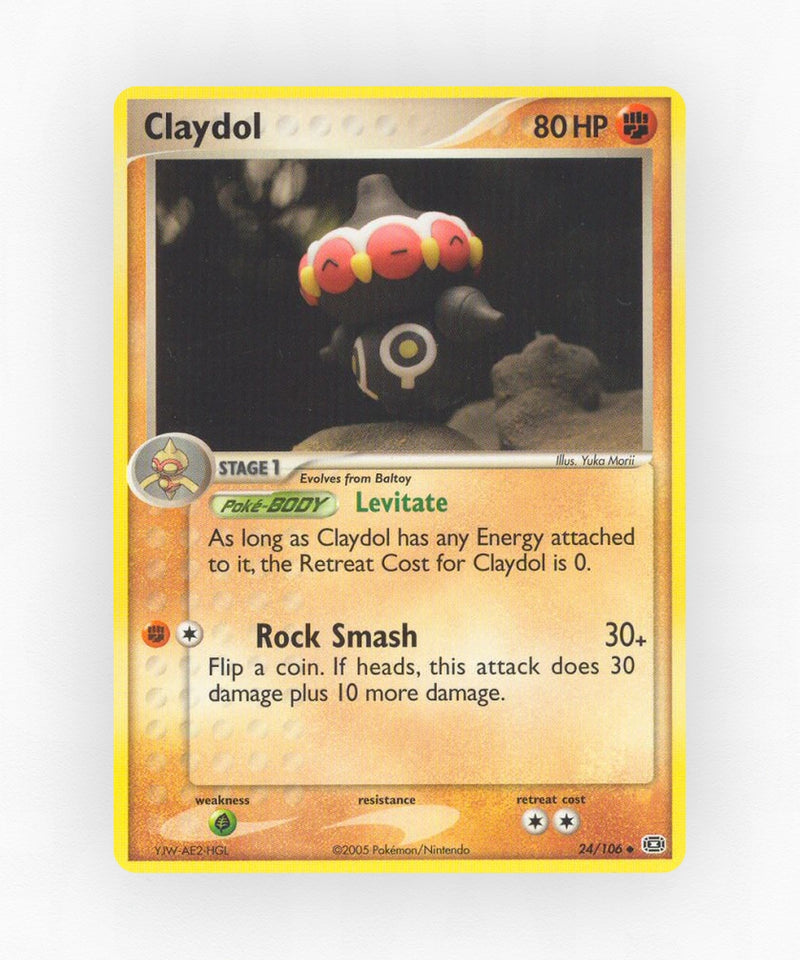 Claydol - Emerald 24/106 (Reverse Holo)