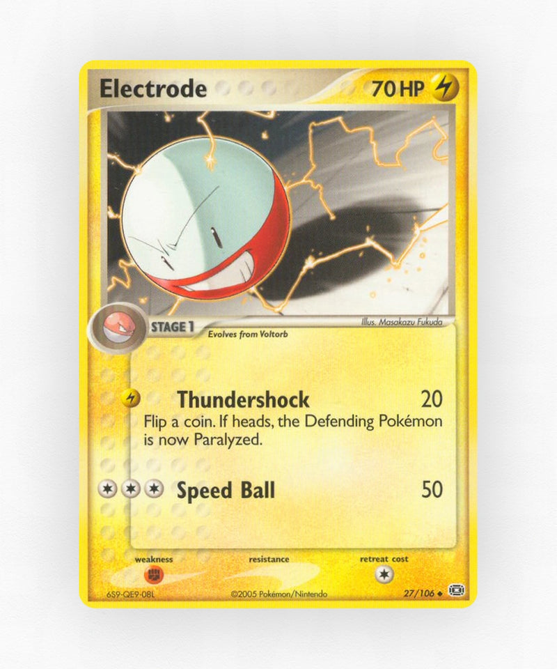 Electrode - Emerald 27/106 (Non-Holo)