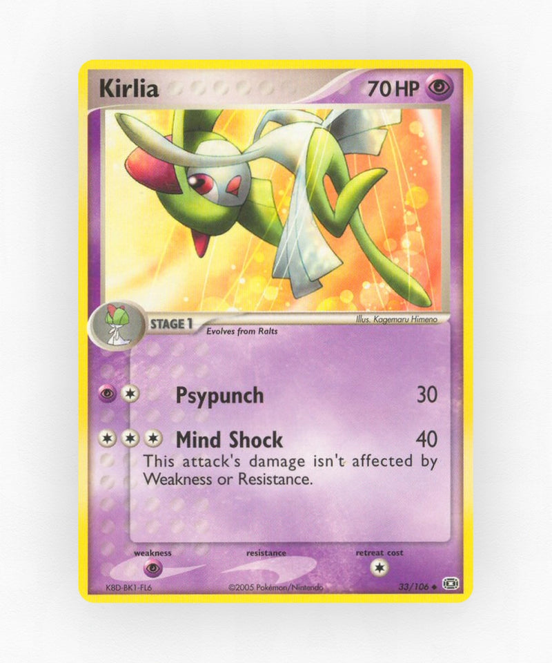 Kirlia - Emerald 33/106 (Non-Holo)