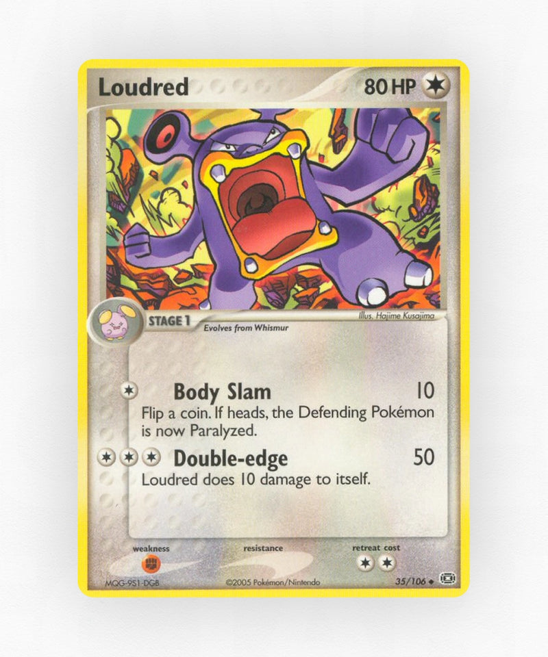 Loudred - Emerald 35/106 (Non-Holo)