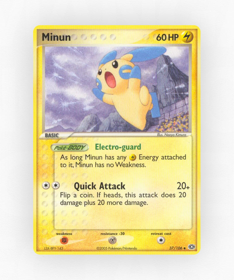 Minun - Emerald 37/106 (Reverse Holo)