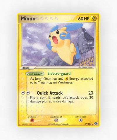 Minun - Emerald 37/106 (Reverse Holo)