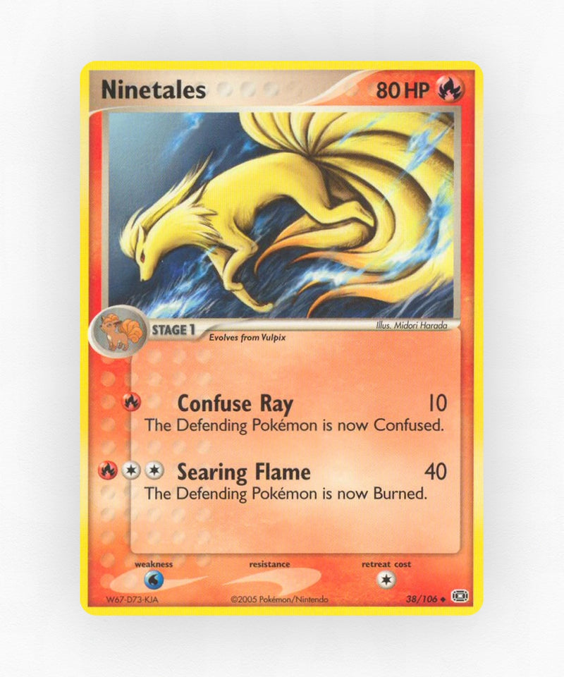 Ninetales - Emerald 38/106 (Reverse Holo)