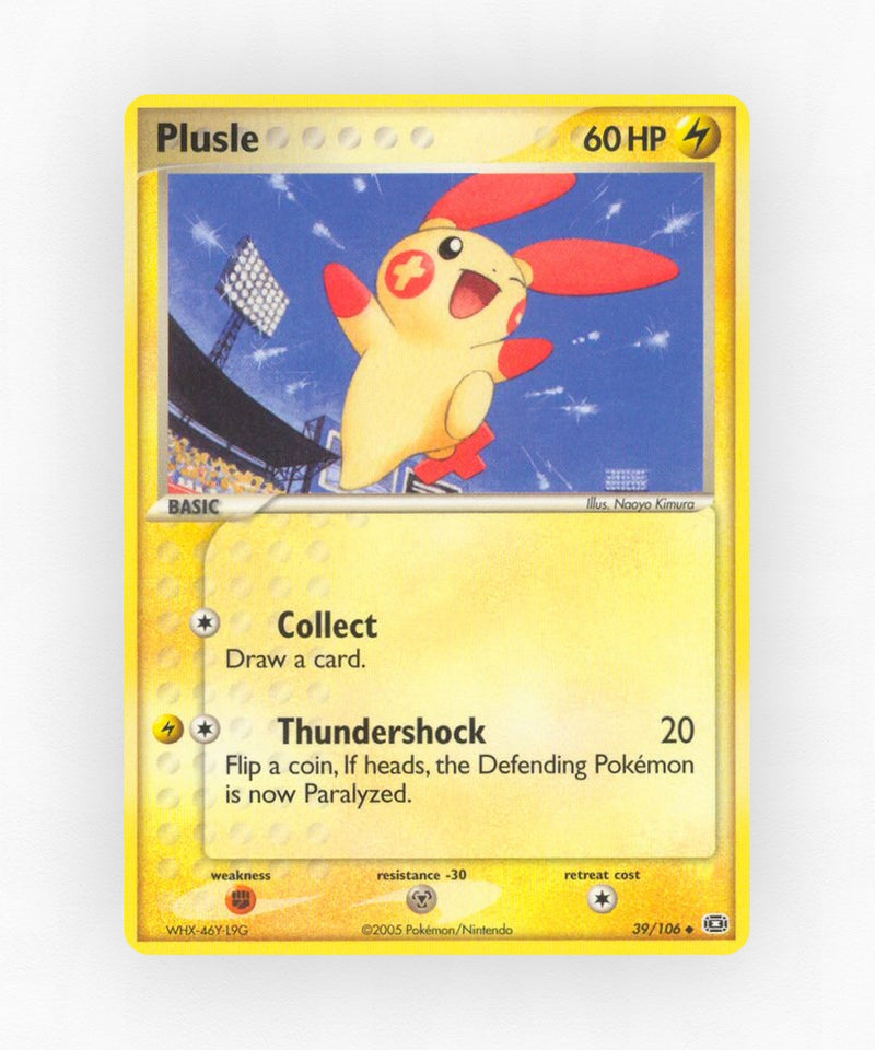 Plusle - Emerald 39/106 (Reverse Holo)