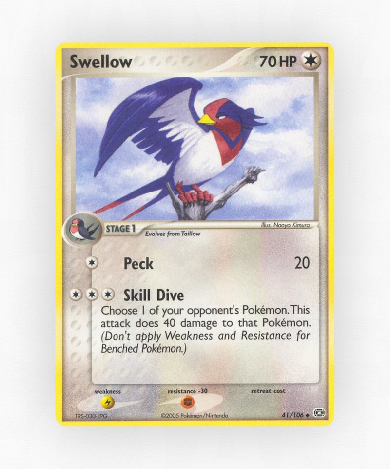 Swellow - Emerald 41/106 (Non-Holo)