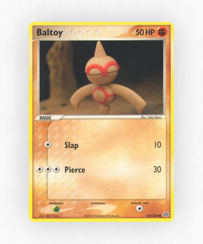 Baltoy - Emerald 43/106 (Non-Holo)