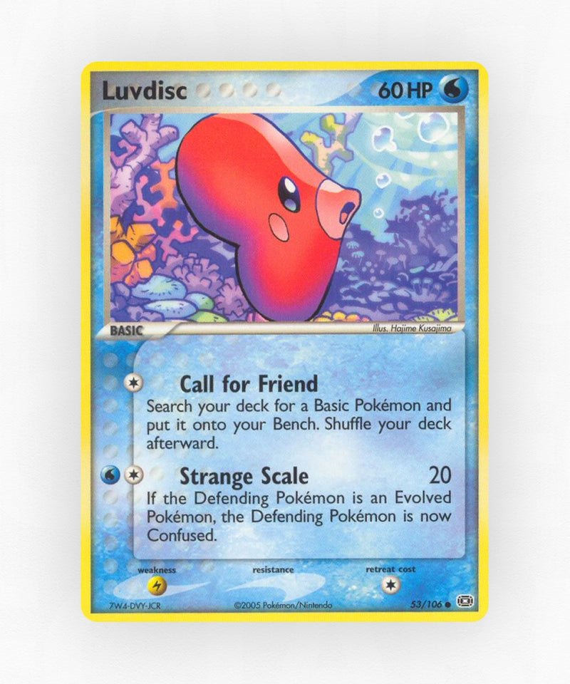 Luvdisc - Emerald 53/106 (Reverse Holo)